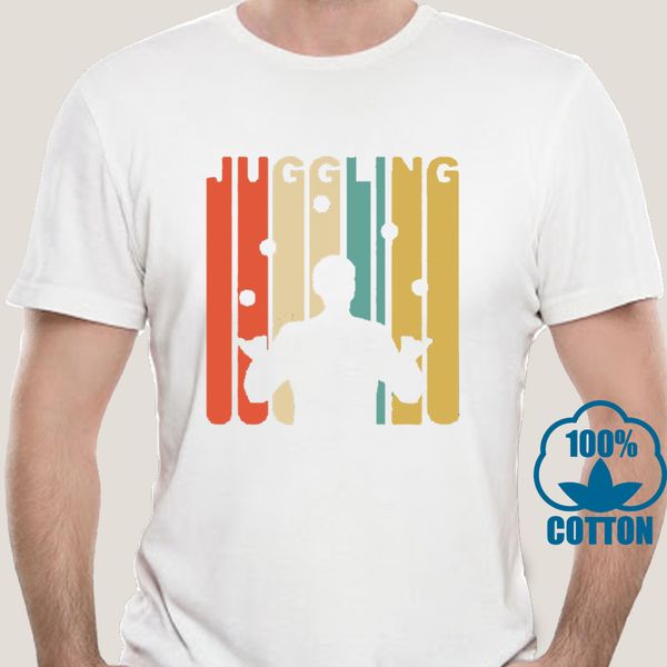 

0641d new 2019 print letters men t-shirt vintage 1970s style juggling retro juggler t-shirt sport hooded sweatshirt hoodie