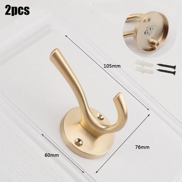 

2pcs hook accessory bag door hanger holder home pack single stainless steel1
