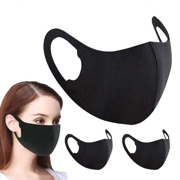

washable 3/5pcs reusable 3d design mask mouth muffle face shield breathable masque mond masker mascarillas