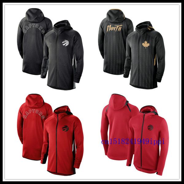 

toronto raptors men heathered jacket authentic earned edition showtime therma flex performance full-zip hoodie, Black