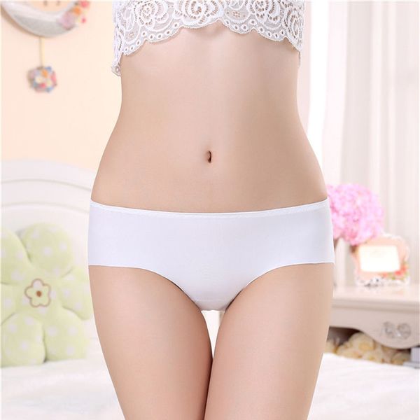 

women clothes ship panties women seamless cozy ice femme g briefs solid silk soft panties underwear lingerie 2020 drop strin tlofx