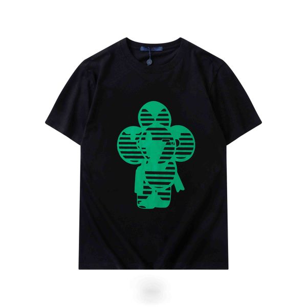 

2022 fashion mens designers t shirts summer t shirt crane printing t shirt hip hop men women short sleeve tees size m-3xl, White;black