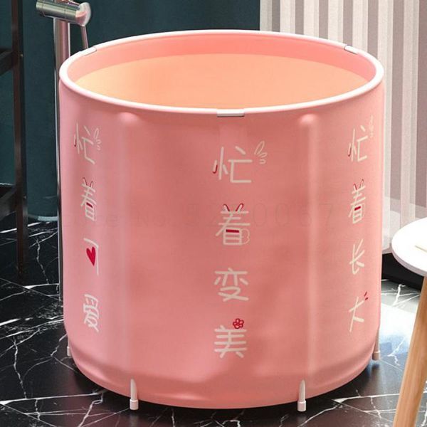 

bathing tubs & seats bath barrel, folding and thickening household full-body female barrel