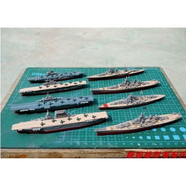 

cruiser 1/2000 ship assembled 4d bismarck aircraft carrier plastic model kit