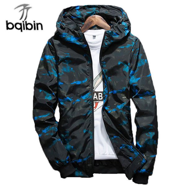 

2019 spring autumn mens casual camouflage hoodie jacket men waterproof clothes men's windbreaker coat male outwear plus size 4xl t20010, Black;brown