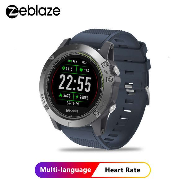 

zeblaze vibe3 hr android ios heart rate monitoring 5atm waterproof smart watchbgt