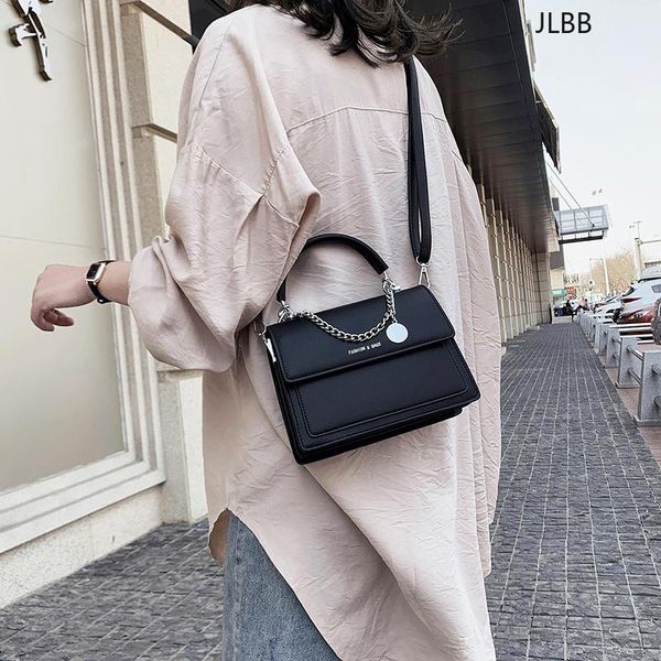 

lady's small square handbag 2021 new chains bag casual all-match female shoulder bag trendy women cross body girl black