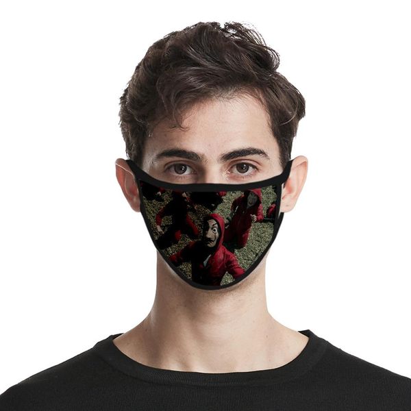 

банкнота дом 3dmask пыле мода печати ice шелка моющийся банкнота дом bbyhwn hotstore2010, Black