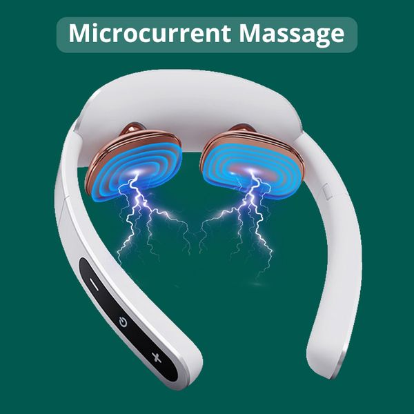 

foldable mini pulse neck massager electric neck massage pain relief tool health care relaxation cervical vertebra physiotherapy