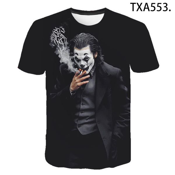 

joker 3d boy girl printed cartoon 3d print shirts aesthetic anime comics men clothing