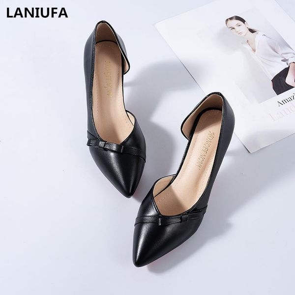 

dress shoes women high heels sandals autumn casual pointed toe pumps wedding party woman mujer, Black