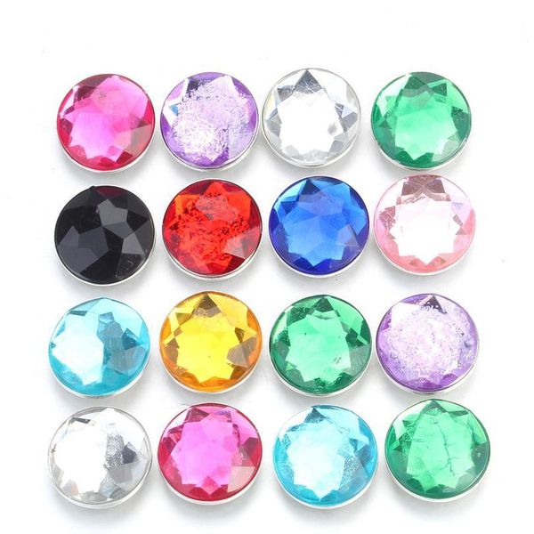 

10pcs/lot new snap button jewelry mixed style ginger resin snap buttons fit snap bracelet bangles button jllbpo