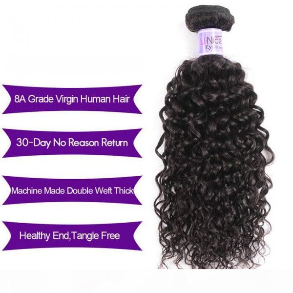 

tkwig hair 4 bundles unprocessed virgin hair wholesale jerry curly hair lace front for black women curly, Black;brown