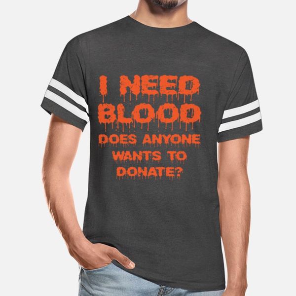 

halloween vampire - i need blood designers graphic t shirt comic digital printing latest tracksuit hoodie sweatshirt