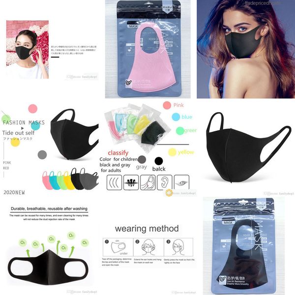 

2020new stock and kid face dhl mouth cover pm2.5 mask dustproof anti-bacterial 9e97 vbhn