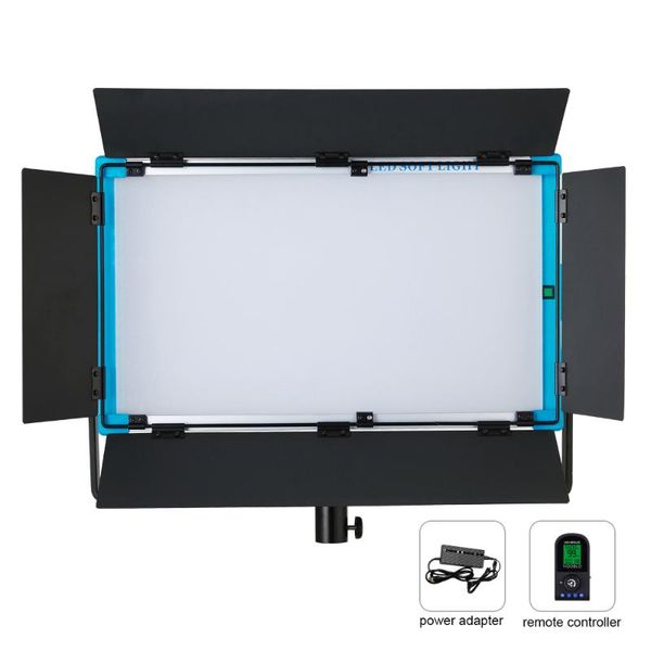 

flash heads a-2200bi led video light panel lamp soft warm & cold adjust professional studio pography continue + bag 100w