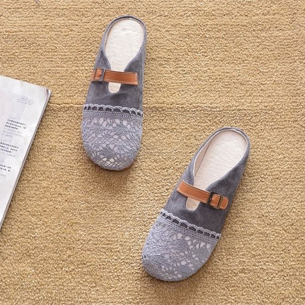 

2020 summer shoes women flats round toe casual woman shoes slip-on flat ladies summer footwear sweet comfortable a2392 #lt5p, Black