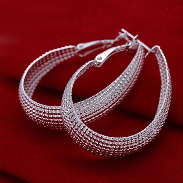 

new listing women lady gift lovely silver color hoop earrings selling fashion jewelry h bbyspw, Golden