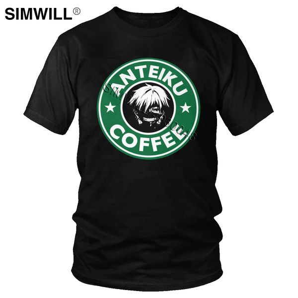 

anime ga anteiku coffee classic urban soft for short sleeve crew neck parody tokyo ghoul tee sport hooded sweatshirt hoodie men t shirt