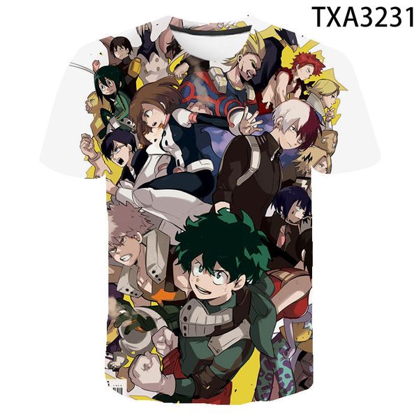 

boy girl my hero academia boku no hero academia cool 3d print shirts humor comics anime men clothing
