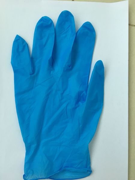 

color 100 pcs nitrile protective nitrilel blue gloves fast dhl usps