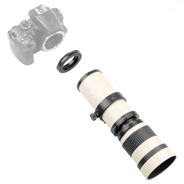 

420-800mm f/8.3-16 telescope full manual focusing telep zoom lens for nikon f mount for olympus om mount canon ef1