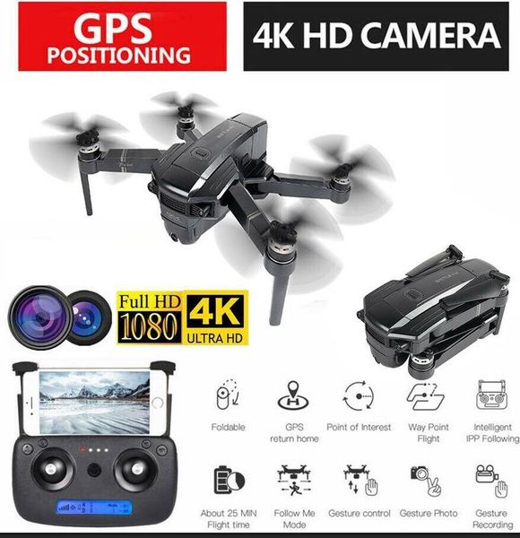 

5g wifi fpv gps quadcopter lh x46g foldable rc drone with 4k hd camera brushless 400m distance 720p real time transmission