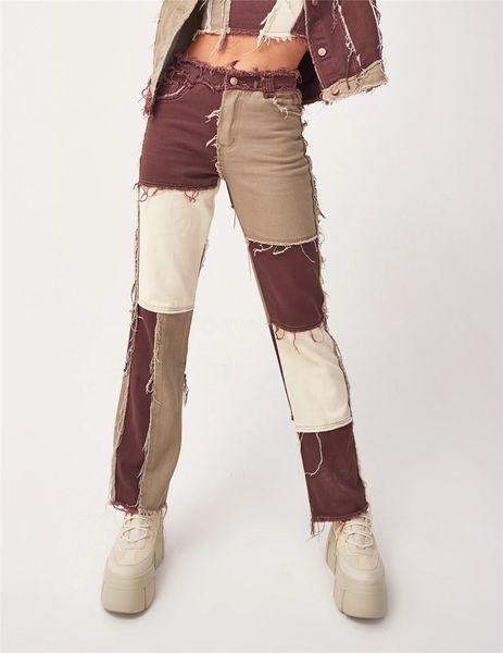 

new stretch pants fashionable printed red jeans strap sling sling clip jeans three clip suspender suspender belt#788, Blue