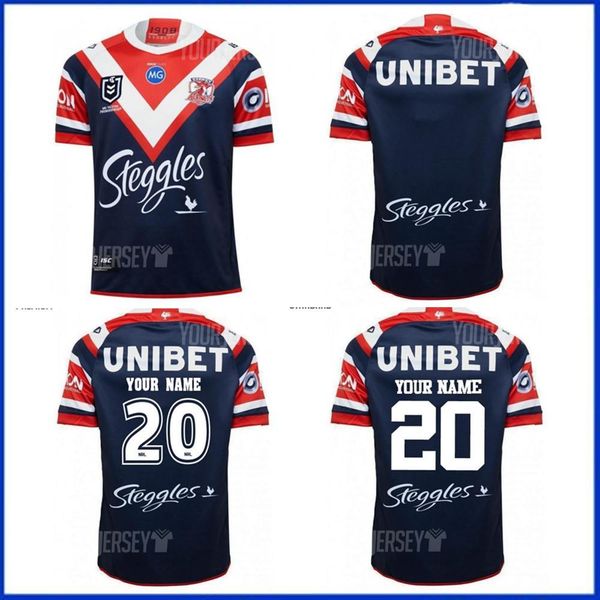 

2020 sydney roosters home jersey sydney rooster french alvaro gower evans australia anzac new corps jersey size s-5xl, Black;gray
