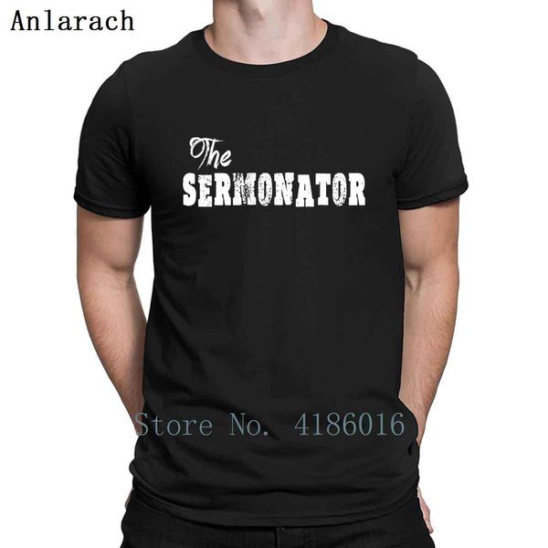 

funny pastor the sermonator minister humor t shirt basic spring character trend crazy natural cotton shirt sport hooded sweatshirt hoodie