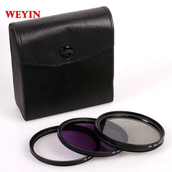 

uv fld cpl & 58mm bag camera filter
