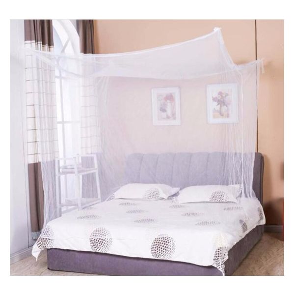 

moustiquiaire 1 шт. навес белый четыре угла сообщение студент кровать кровать комаров чистый сетка qu jlldke fight2010