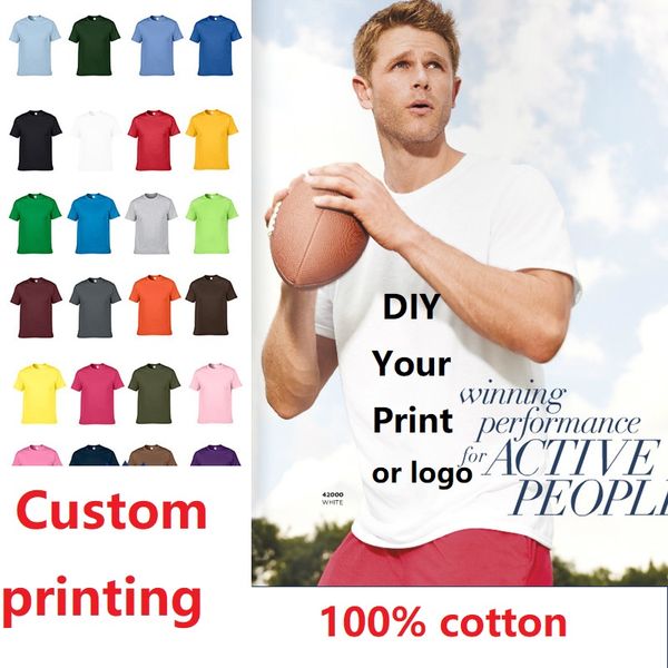 

sport diy custom logo your own design men's and women's t-shirts custom t shirts text p team printing apparel advertising t shirts