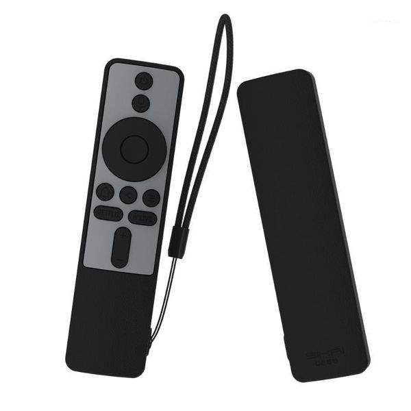 

remote controlers sikai full cover for tv mi box s bluetooth wifi smart control silicone case shockproof protective skin-friendly1