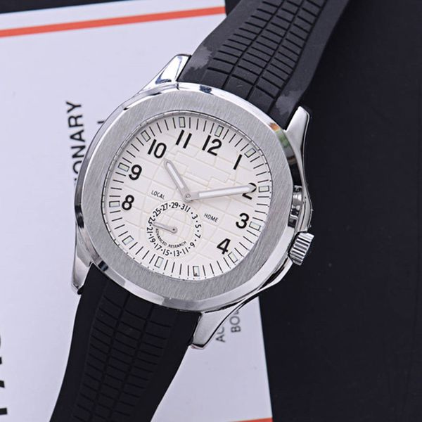 

new arrival sport 43mm mens watch dail rubber strap with date quar-tz wristwatches 17colors watches