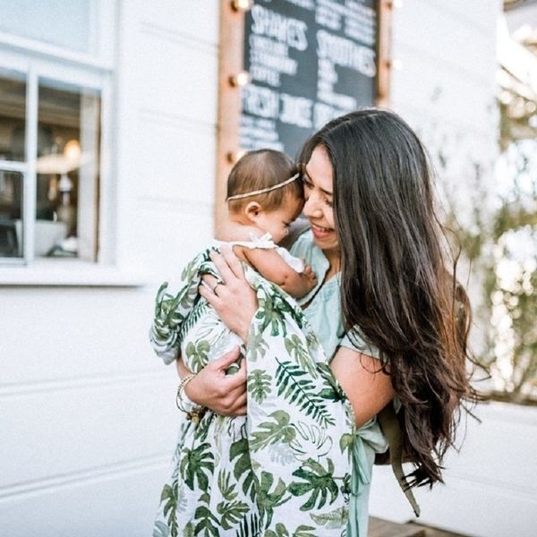 

green leaf newborn muslin 100% cotton soft baby blanket swaddling baby blankets bedding blankets swaddle wrap bath towel y201009