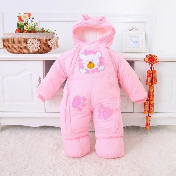 

girl clothes coat boy jumpsuit rompers overalls newborn outerwear coats for baby winter jackets y200901, Blue;gray