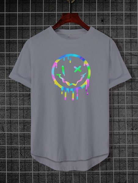 

men reflective cartoon graphic tee c1uj#, White;black
