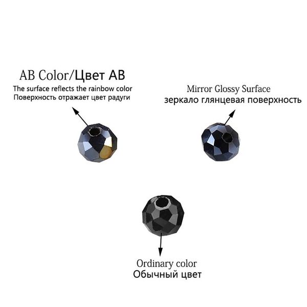 

70-300pcs 3/4/6/8mm bulk crystal glass bead rondelle faceted colorful small spacer bead for diy bracelet jewelry making bbyabk