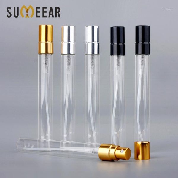 

10pcs/lot 10ml sample spray bottle portable parfume bottle refillable container travel atomizer women perfume for gift1