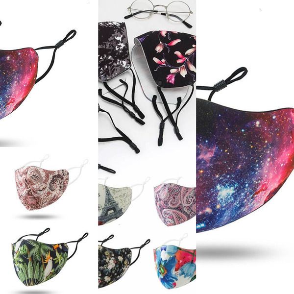 

2020 ear reusable adjustable face designer masks fashion buckle mask soft bjvo