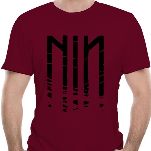 

nin t-shirt nine inch nails trent reznor rock music printed gift tee t 8746a sport hooded sweatshirt hoodie