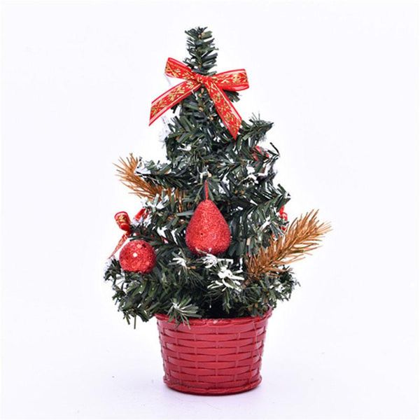 

20cm mini table desk christmas tree xmas party decorations ornaments gift home