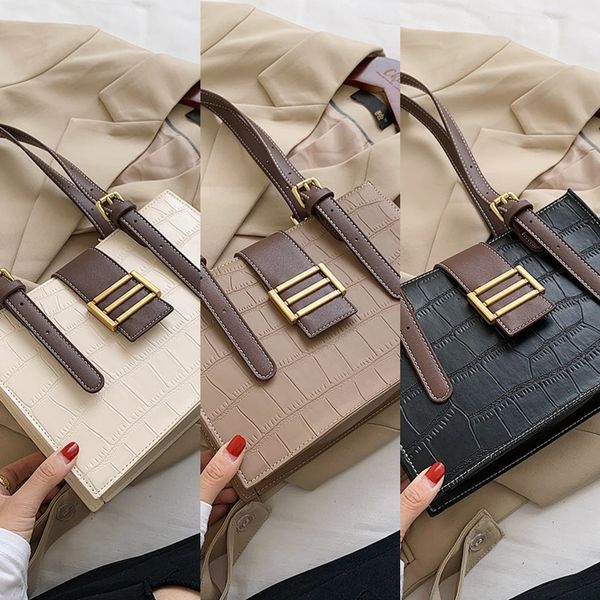 

2020 fashionable new fashion versatile shoulder handhand handbag korean personalized stone shoulder bag for women zvzbb