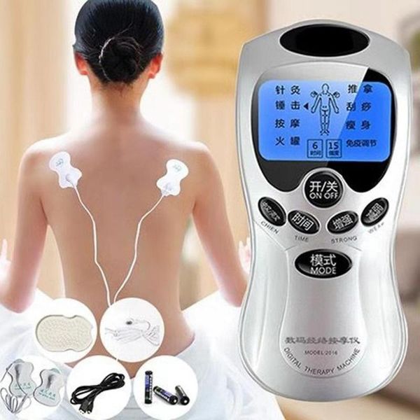 

tens unit handheld electronic pulse massager electrotherapy pain relief