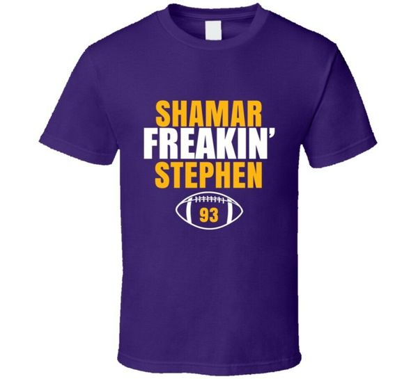 

shamar freakin stephen minnesota football fan long sleeve hoddies hoddie short sleeve swea hoodie designers t shirts sweatshirt
