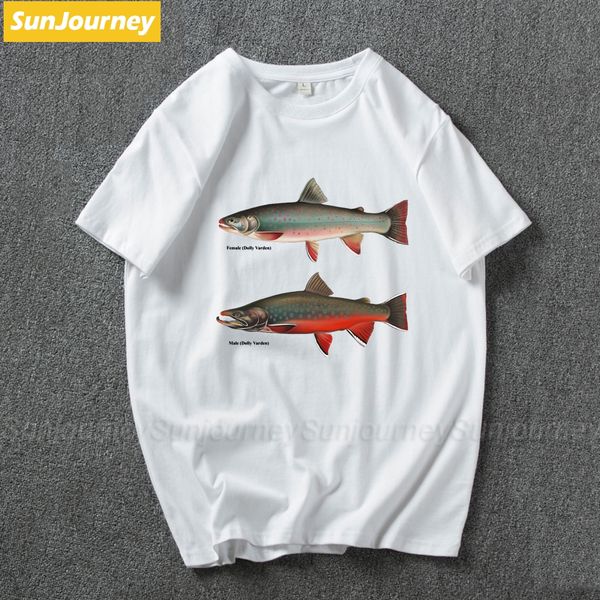 

dolly varden fish chart fishing t shirt oversized o-neck cotton short sleeve t shirts for men sport hooded sweatshirt hoodie