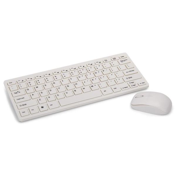 

wireless keyboard and mouse portable game keyboard pc set plastic
