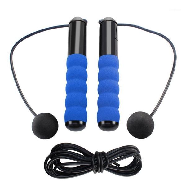 

jump ropes 2021 electronic cordless pedometer smart wireless bluetooth speaker rope skipping student fitness equipment training1
