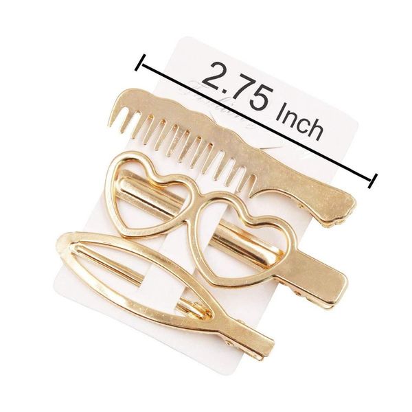 

клип 13pcs гальванических волос металла barrettes бобби pin минималистский моделирование крокодил для женщин детские girlsgold yxljkg mx_hom, Slivery;white
